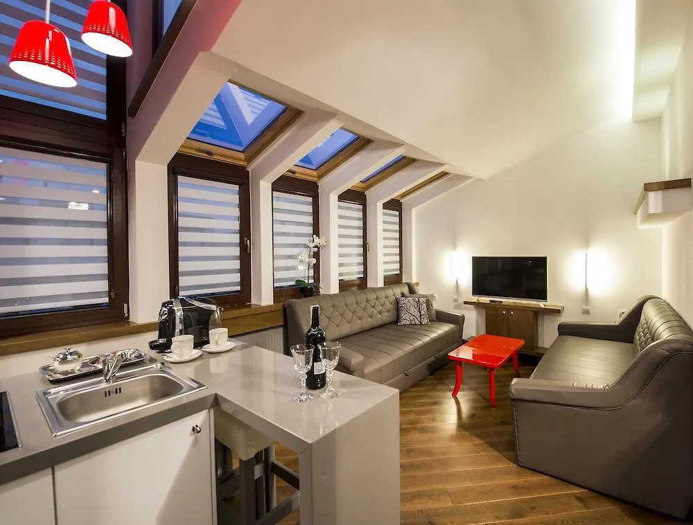 アパートホテル Parkside Apartments Old Town クラクフ