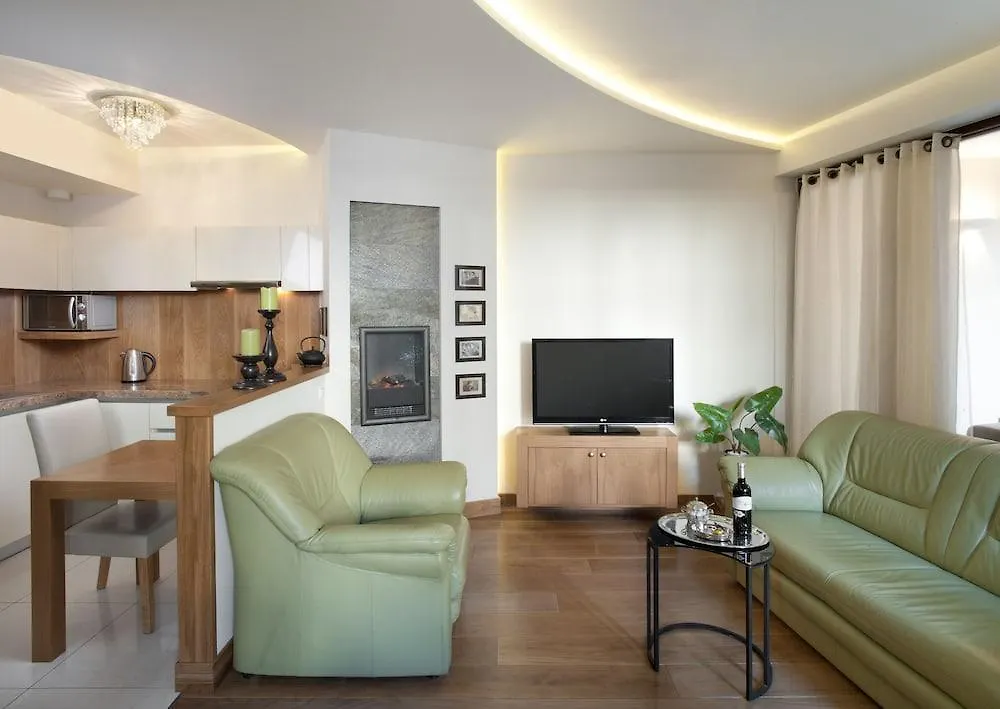 *** アパートホテル Parkside Apartments Old Town クラクフ ポーランド